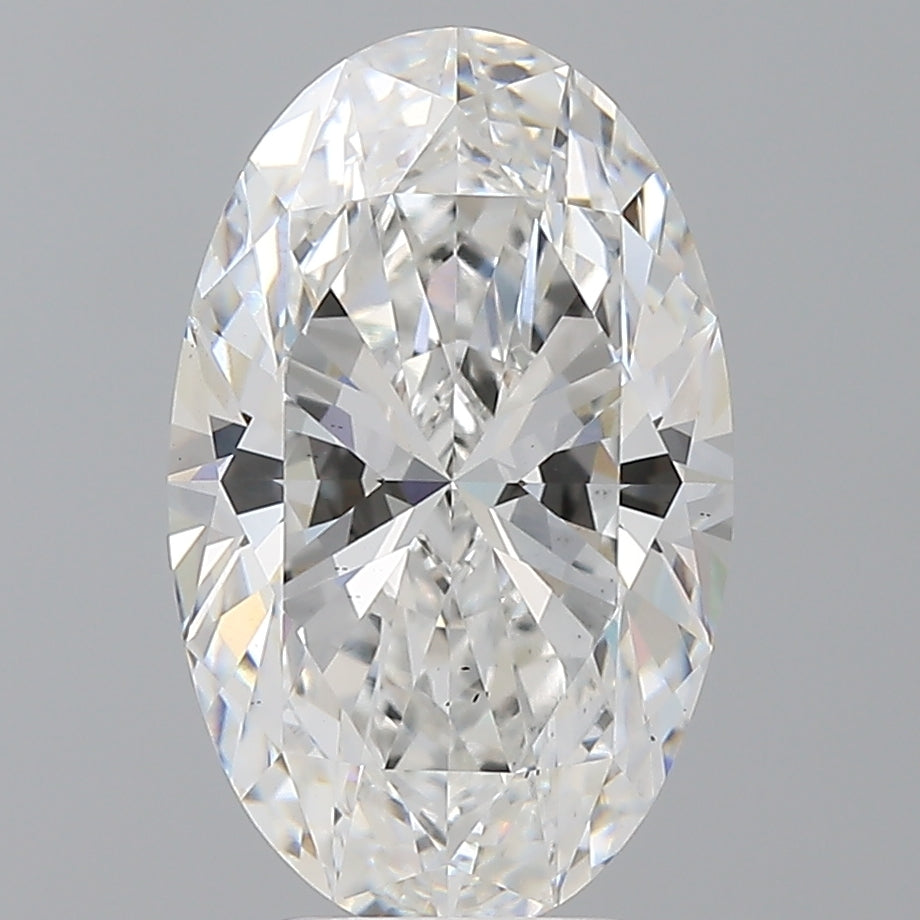 4.02ct Oval Lab-Grown Diamond — E VS2, IGI Certified
