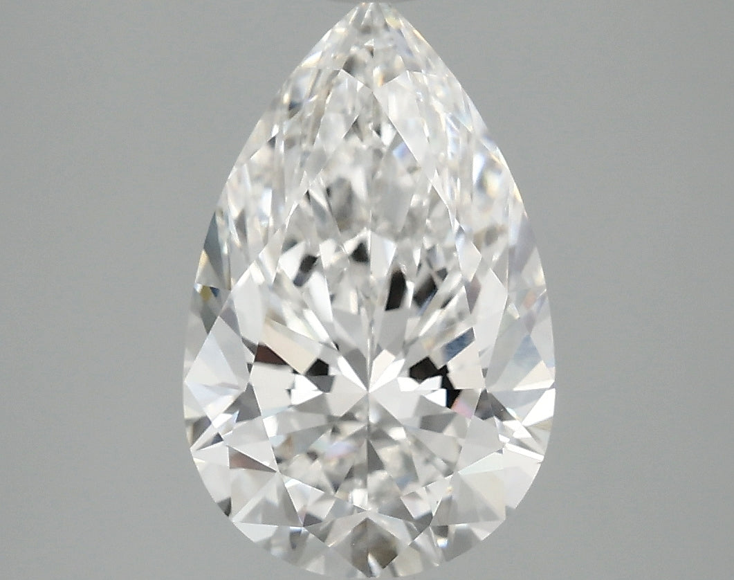 2.99ct Pear Lab-Grown Diamond — F VVS1, IGI Certified