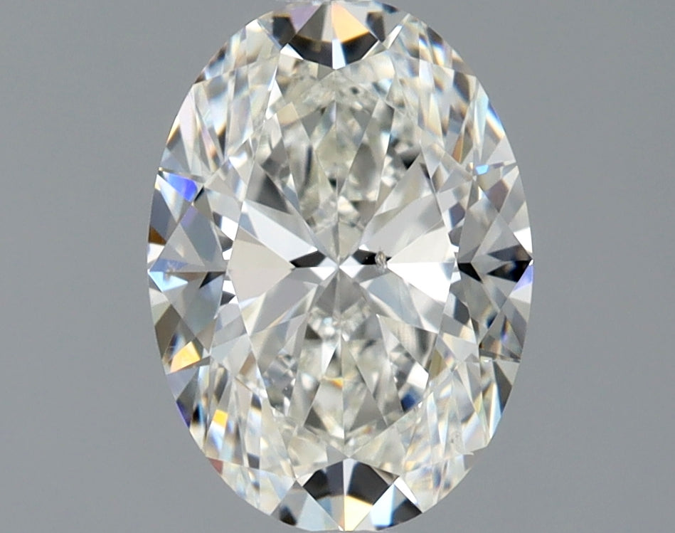 1.3ct Oval Natural Diamond — H SI1, GIA Certified