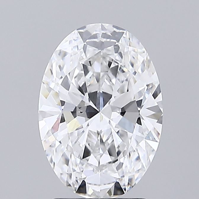 2.09ct Oval, D VVS1 — IGI