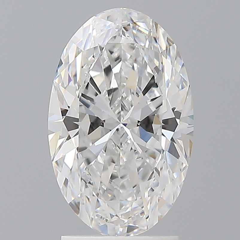 2.59ct Oval Lab-Grown Diamond — D VS1, IGI Certified