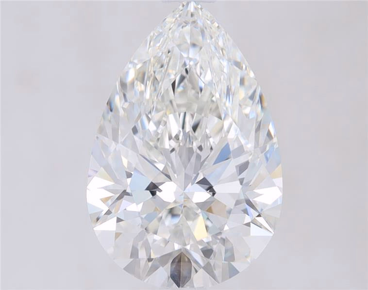 4.09ct Pear, F VS1 — IGI