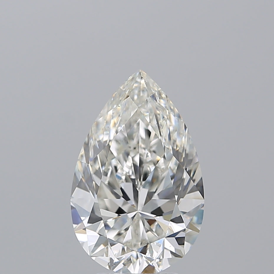 4.01ct Pear Natural Diamond — H SI1, GIA Certified