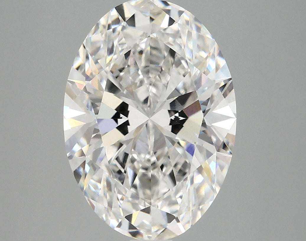 4.0ct Oval, F VS1 — IGI