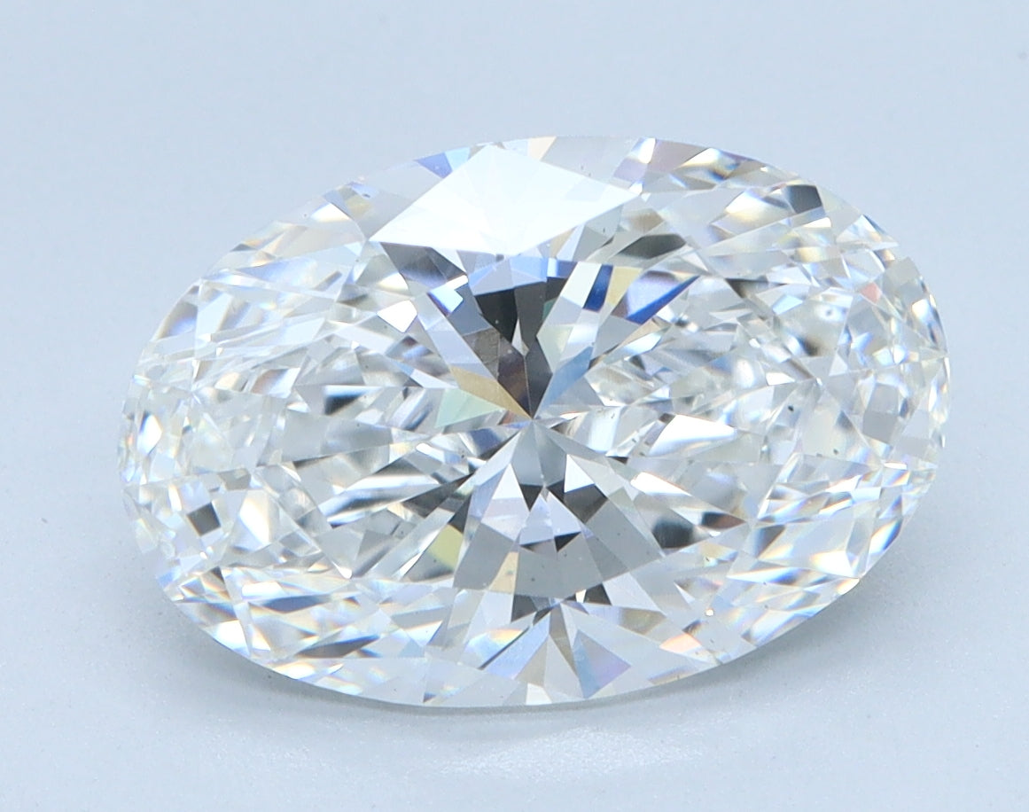3.06ct Oval, E VS2 — IGI