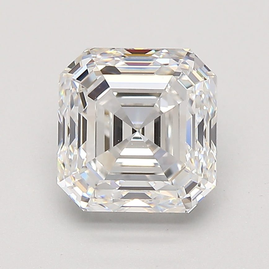2.51ct Asscher Natural Diamond — E VS1, GIA Certified