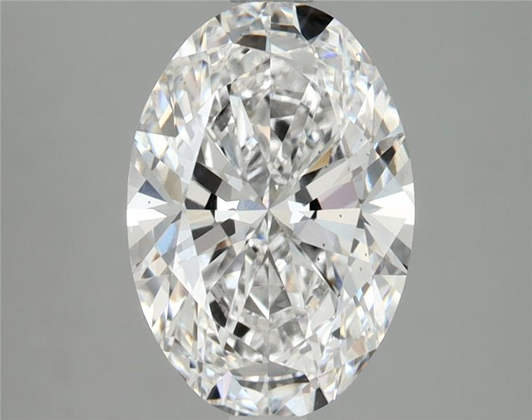 2.45ct Oval, D VS2 — IGI