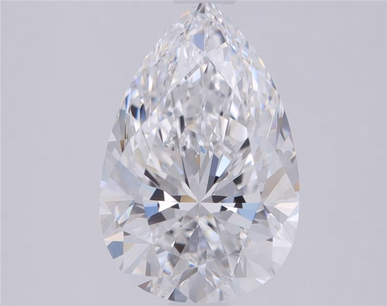 3.5ct Pear, F VS1 — IGI