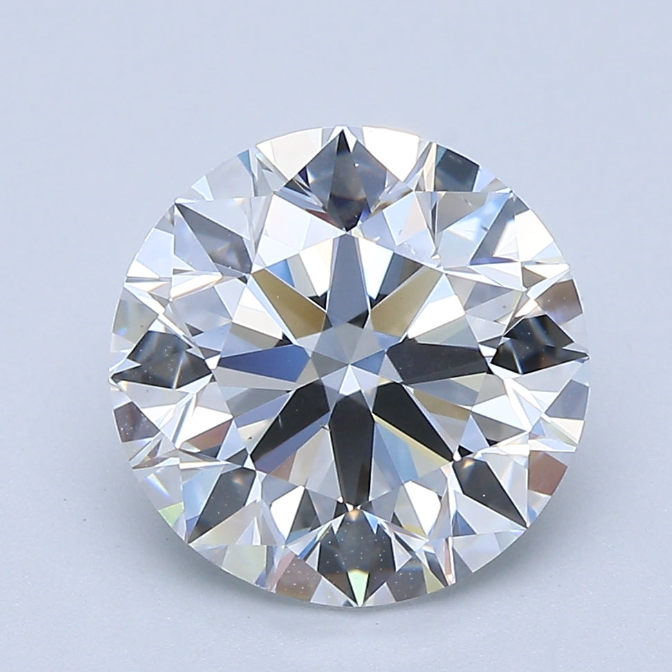 3.5ct Round, D VS2 — GIA