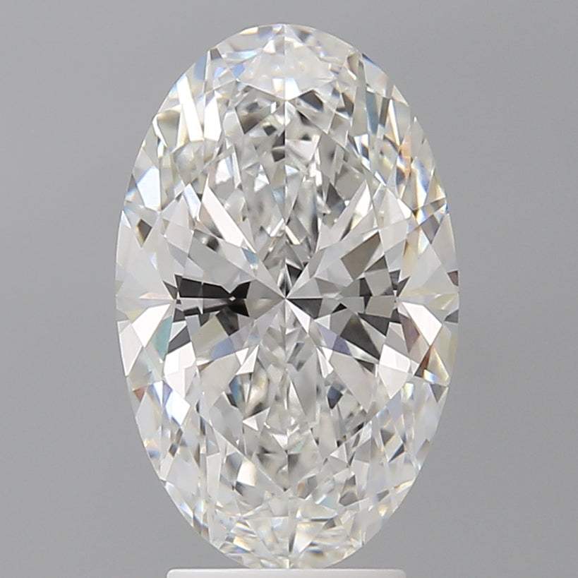 4.03ct Oval Lab-Grown Diamond — E VVS2, IGI Certified