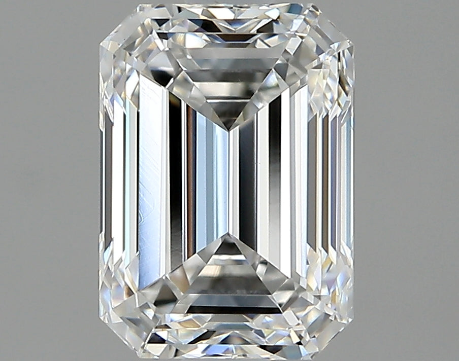 1.53ct Emerald Natural Diamond — E VVS2, GIA Certified