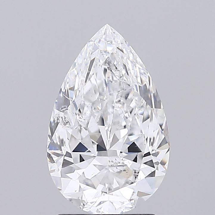 2.02ct Pear Natural Diamond — E SI2, GIA Certified