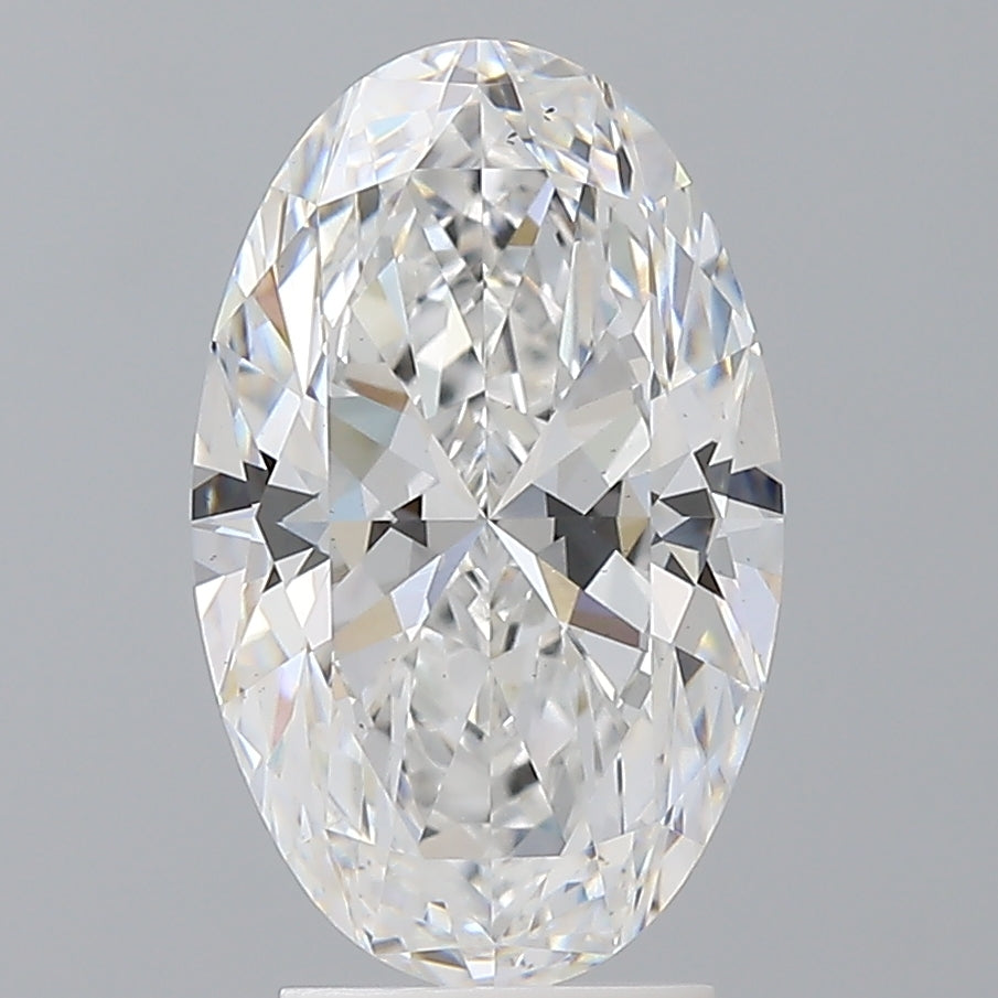 3.52ct Oval Lab-Grown Diamond — D VS2, IGI Certified