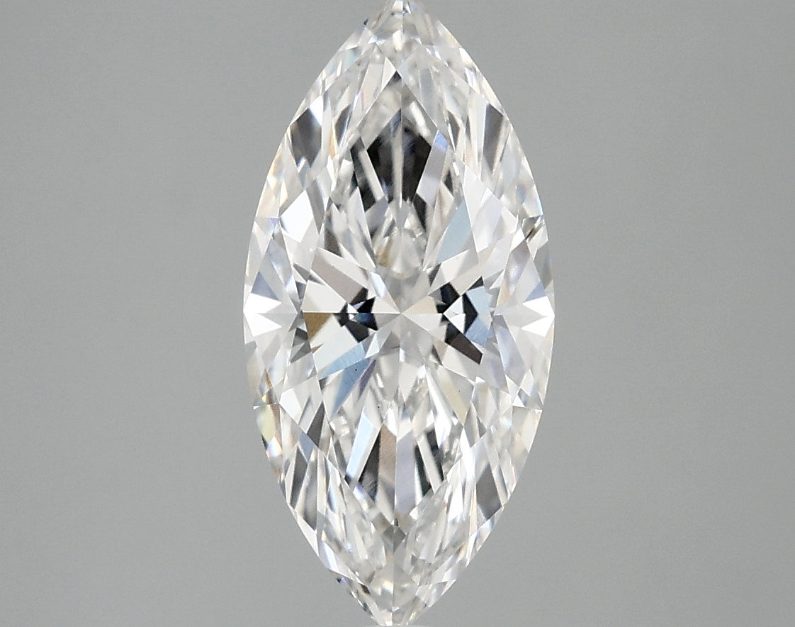 2.1ct Marquise, F VS1 — IGI