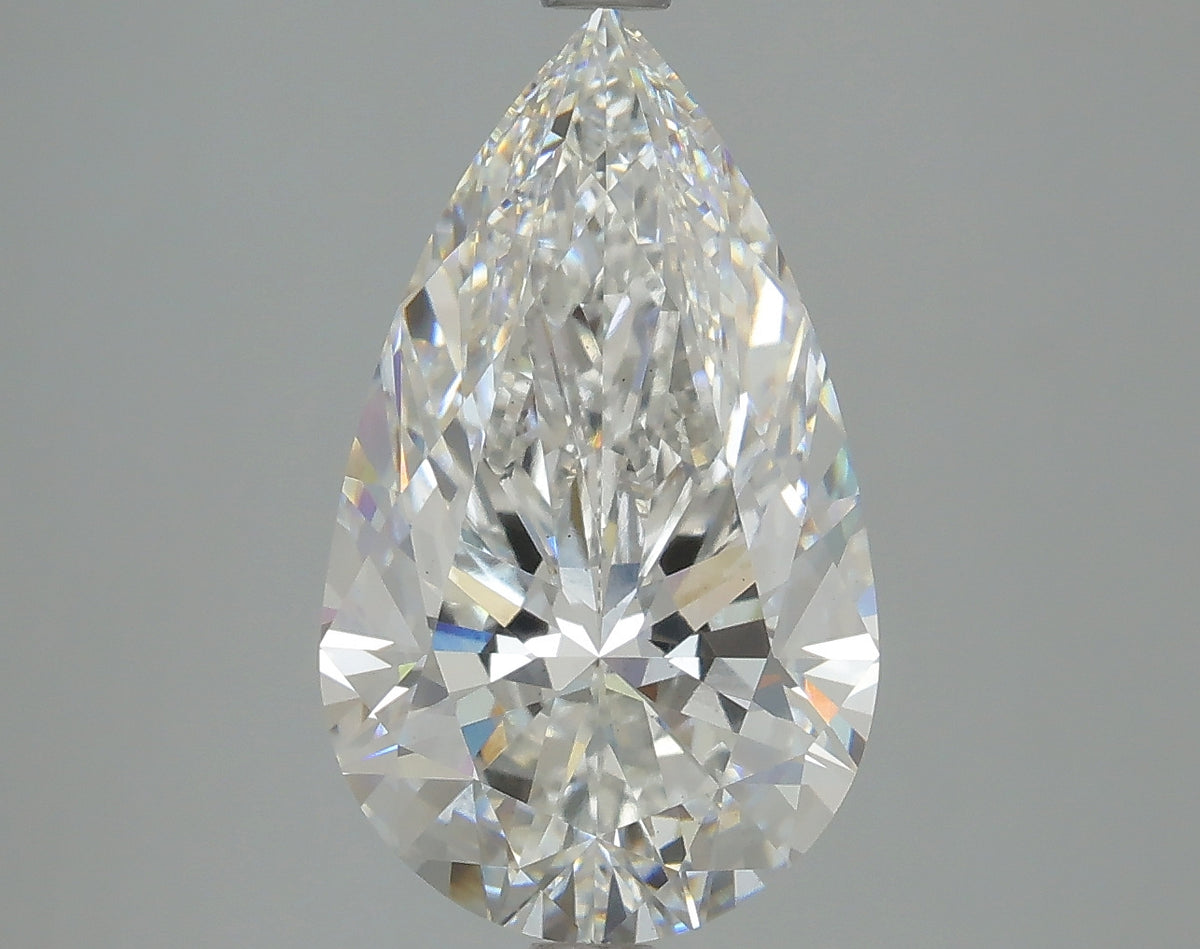 4.41ct Pear, F VS1 — IGI