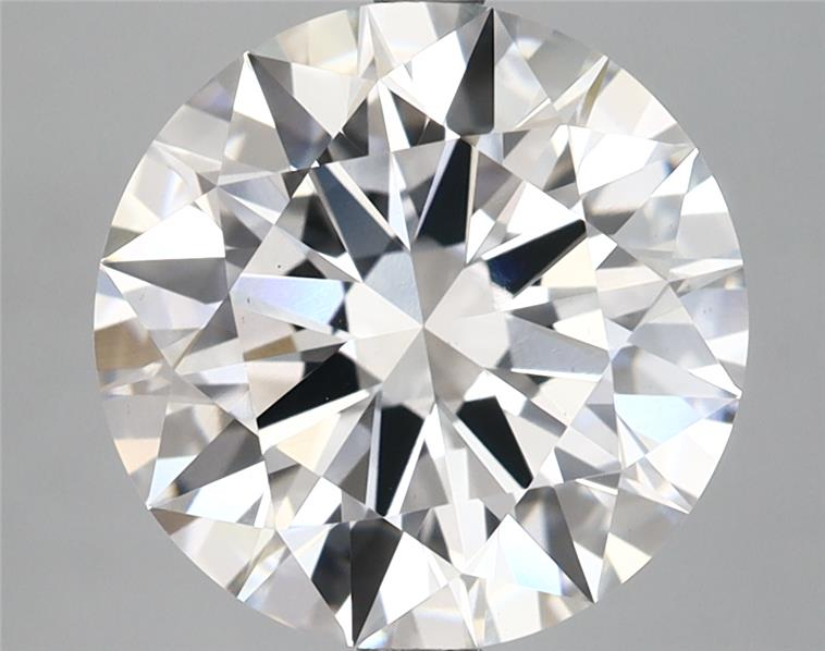 4.56ct Round, D VS1 — IGI