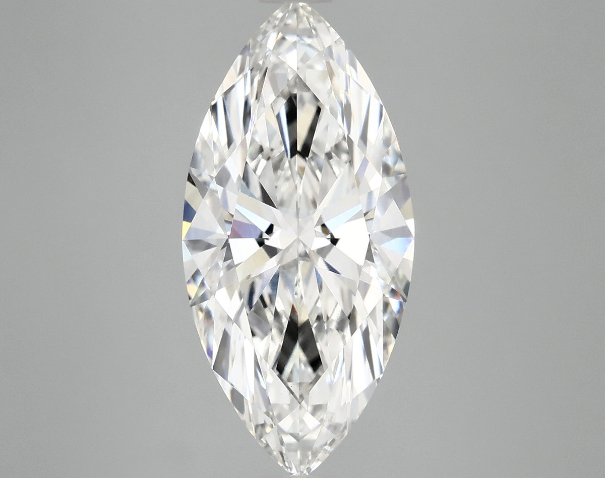 3.81ct Marquise, F VS1 — IGI