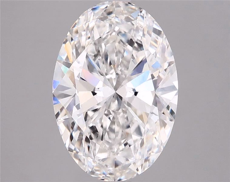 4.05ct Oval, F VS1 — IGI