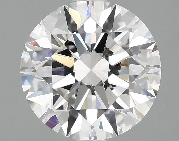 2.07ct Round, E VS1 — IGI
