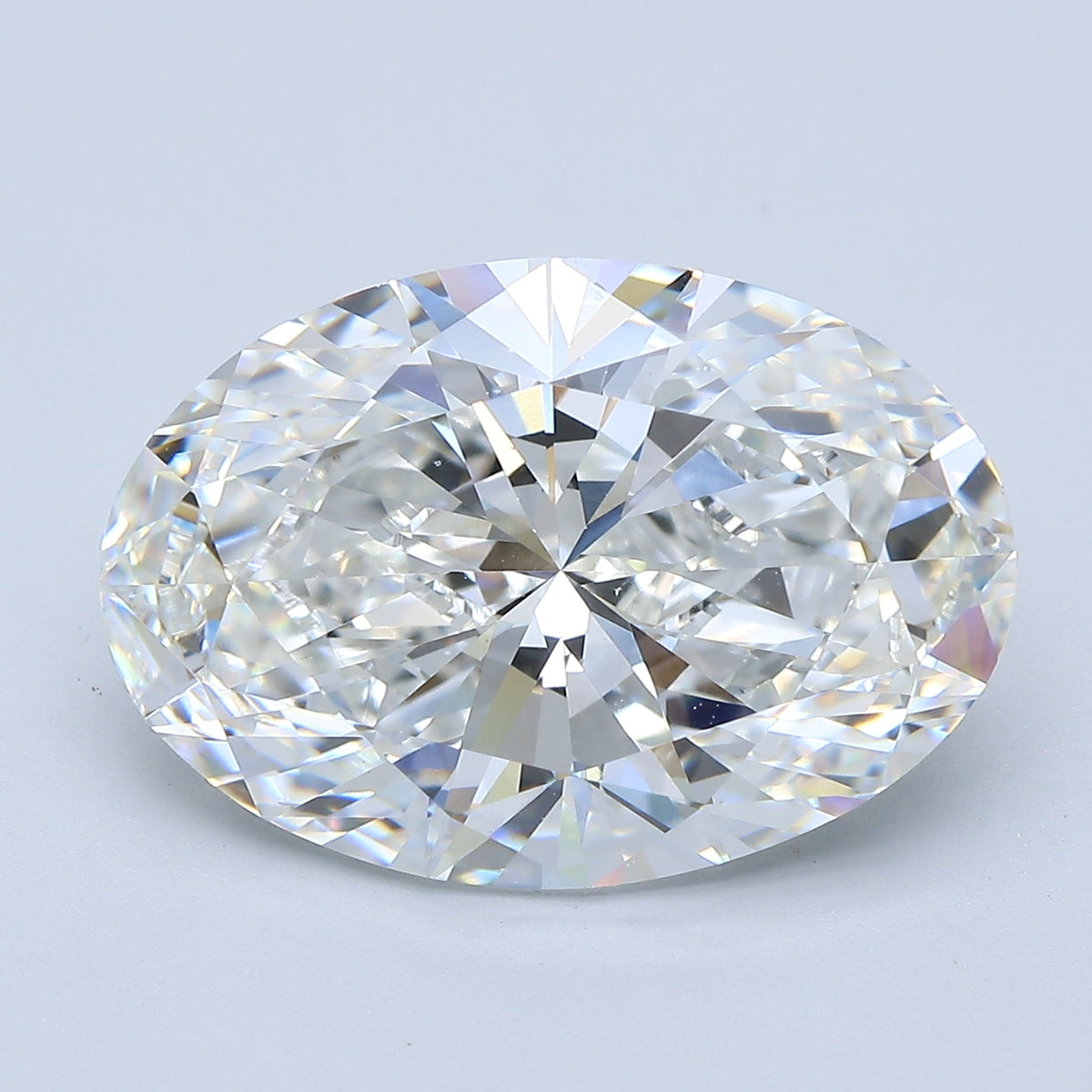 8.47ct Oval, E VS2 — IGI