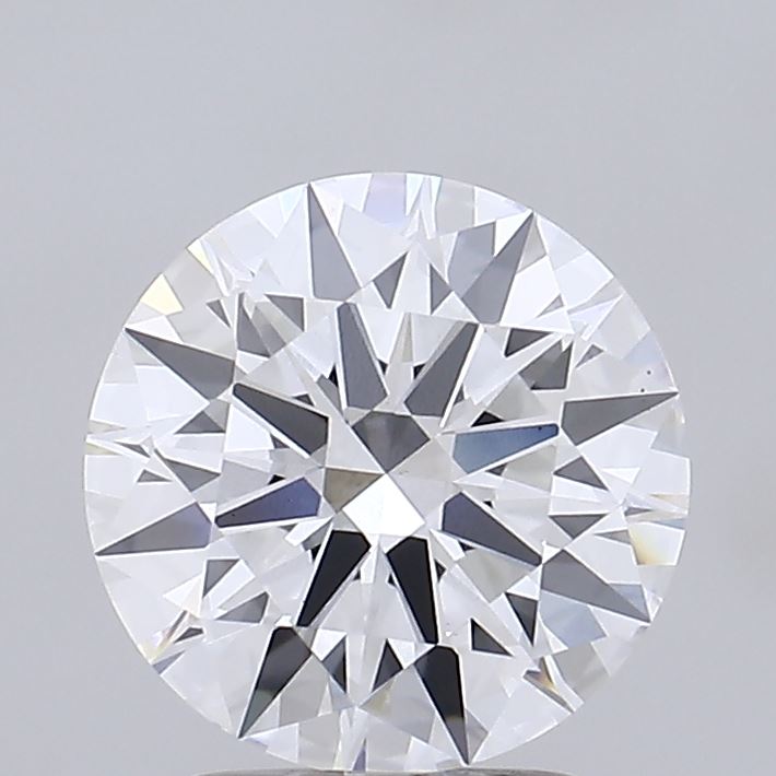 2.58ct Round, D VS1 — IGI