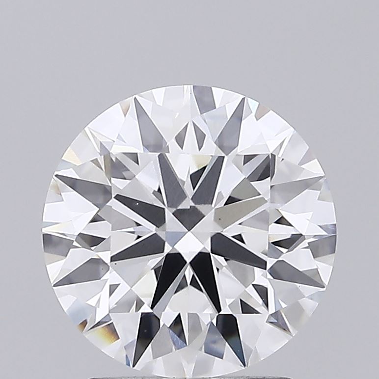 2.22ct Round, E VS1 — IGI