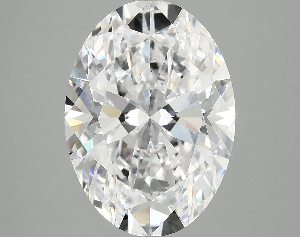 4.01ct Oval, D VS1 — IGI