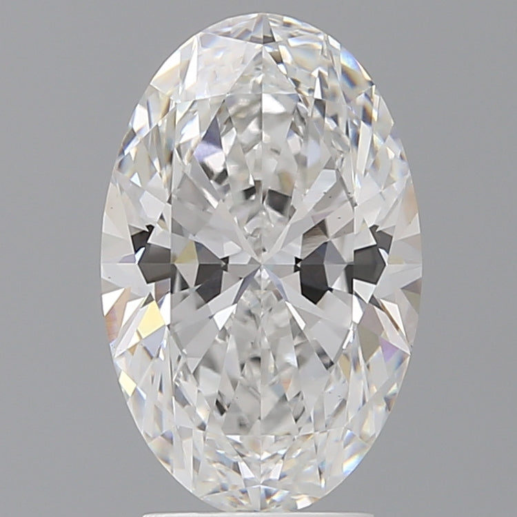 3.6ct Oval Lab-Grown Diamond — E VS1, IGI Certified