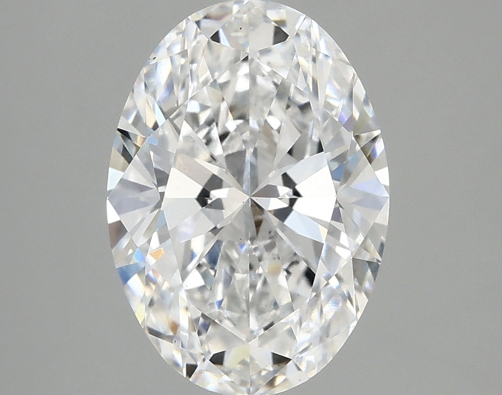 3.09ct Oval Lab-Grown Diamond — D VS1, IGI Certified