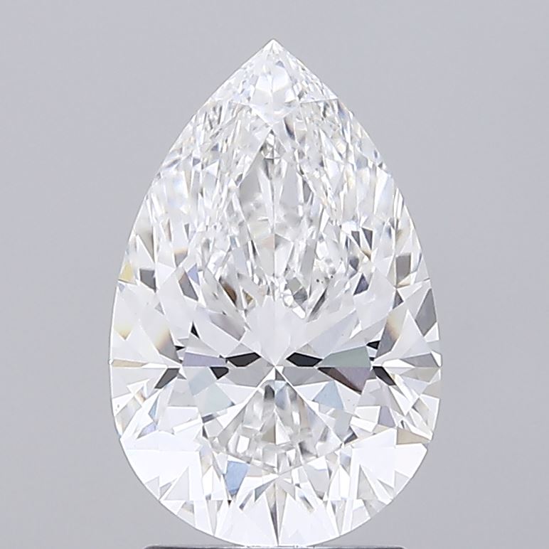 2.41ct Pear, E VVS2 — IGI