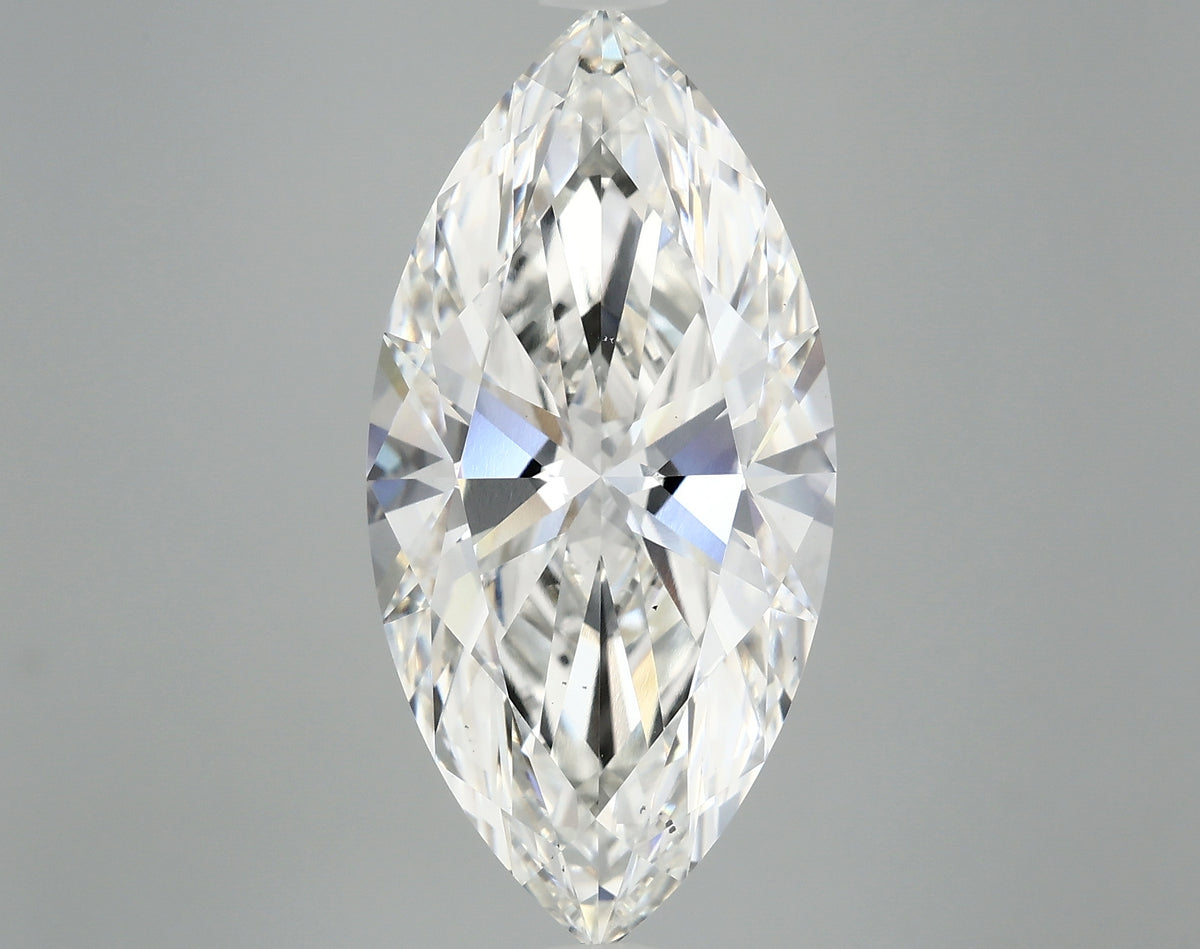 6.55ct Marquise Lab-Grown Diamond — F VS2, IGI Certified