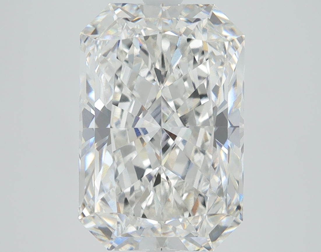 3.86ct Radiant, D VVS2 — GIA