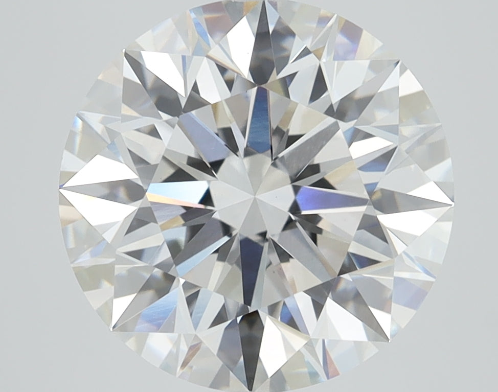 4.57ct Round, D VS1 — IGI