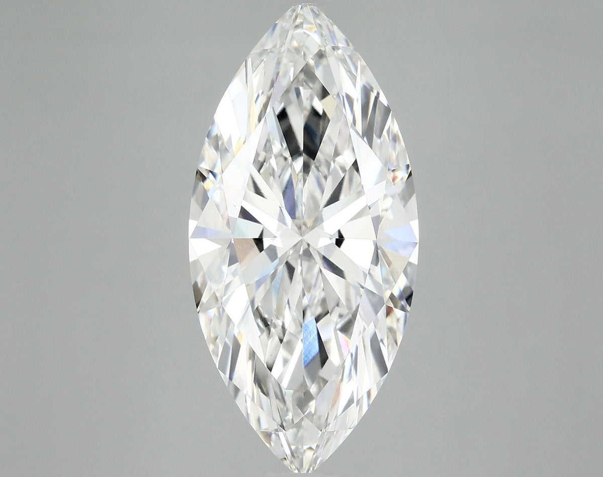 5.05ct Marquise, F VVS2 — IGI