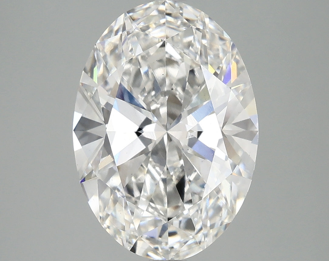 3.69ct Oval, E VS2 — IGI