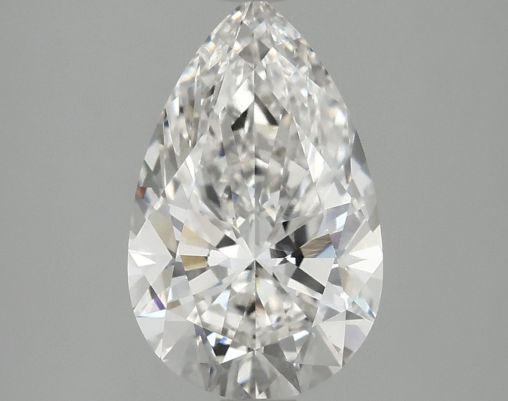 2.43ct Pear, F VS1 — IGI