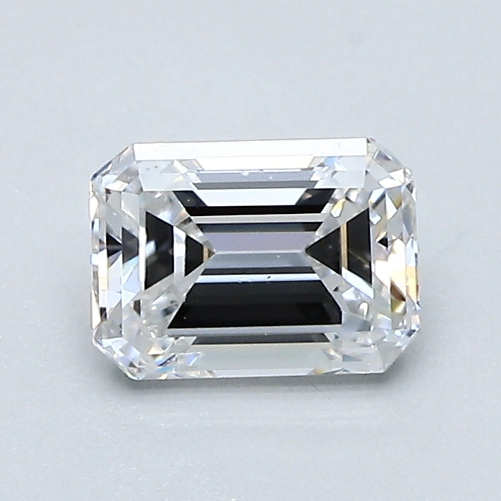 0.95ct EMERALD, D VS2 — GIA — Laura Milman New York