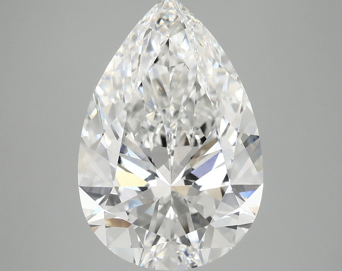 6.34ct Pear Lab-Grown Diamond — E VVS2, IGI Certified