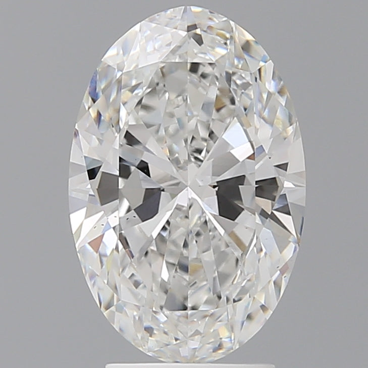3.51ct Oval Lab-Grown Diamond — E VS2, IGI Certified