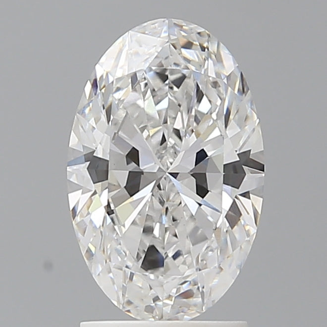 2.1ct Oval Lab-Grown Diamond — D VS1, IGI Certified