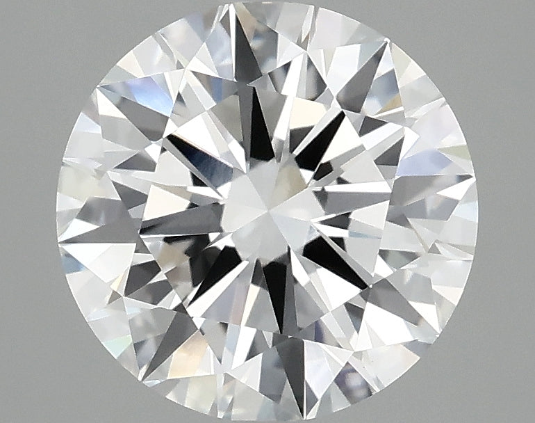 2.86ct Round, D VVS2 — IGI