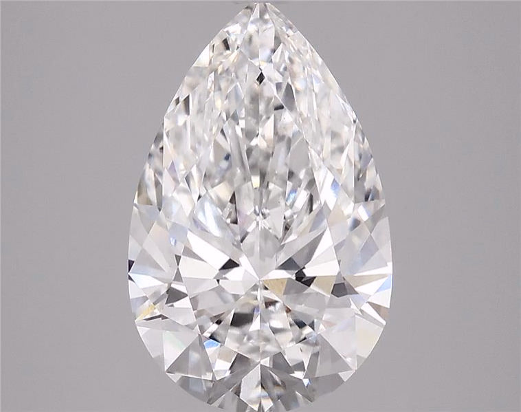 3.1ct Pear, E VS1 — IGI