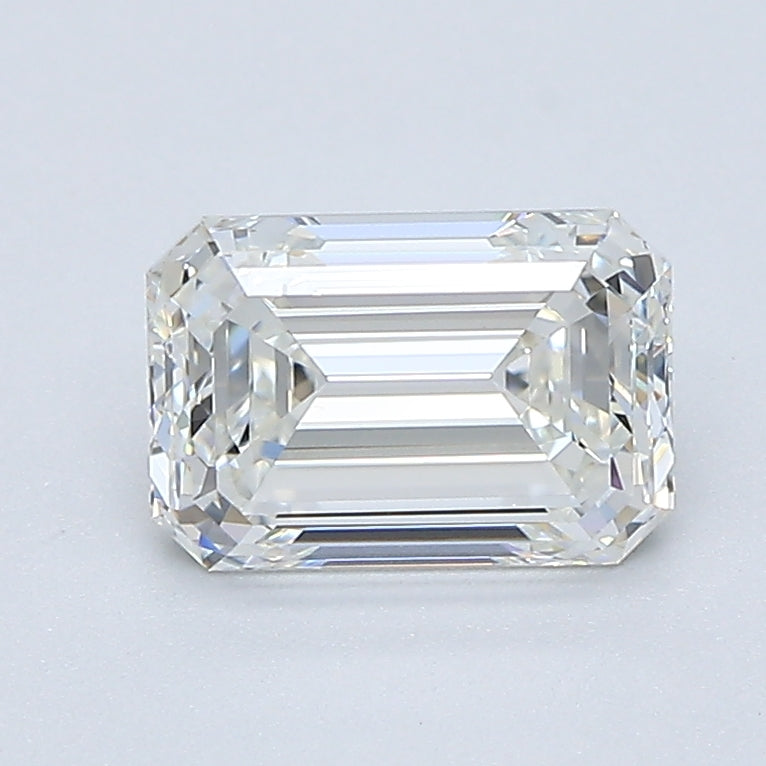 1.3ct Emerald Natural Diamond — H VS1, GIA Certified