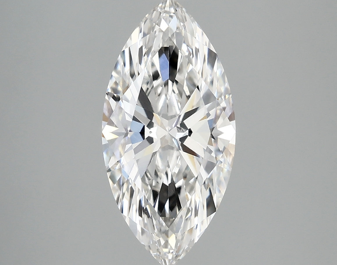 2.3ct Marquise, F VVS2 — IGI