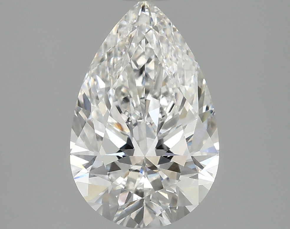 2.38ct Pear, F VVS2 — IGI