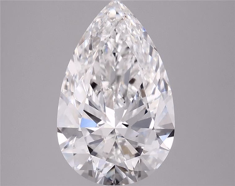 6.52ct Pear, F VS1 — IGI