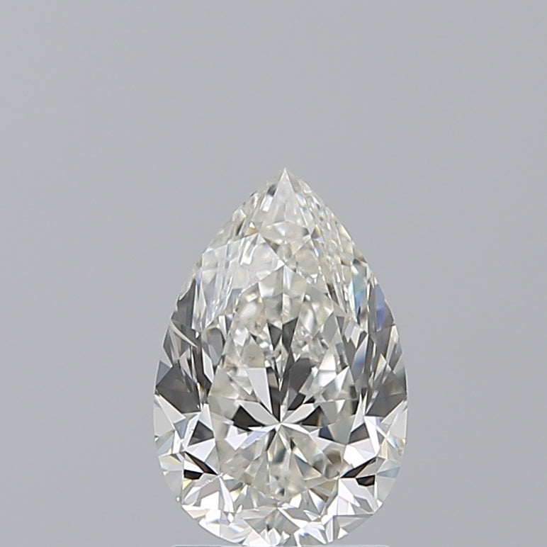 2.0ct Pear Natural Diamond — I SI2, GIA Certified