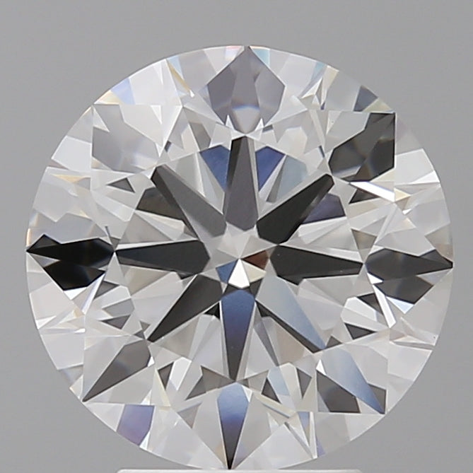4.06ct Round, E VVS2 — IGI