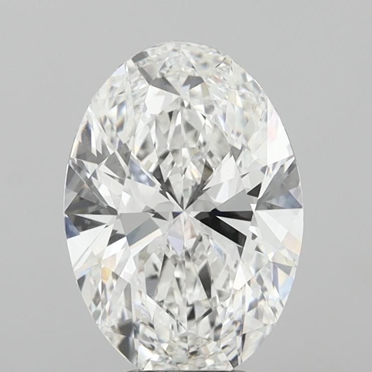 5.02ct Oval, F VS1 — IGI