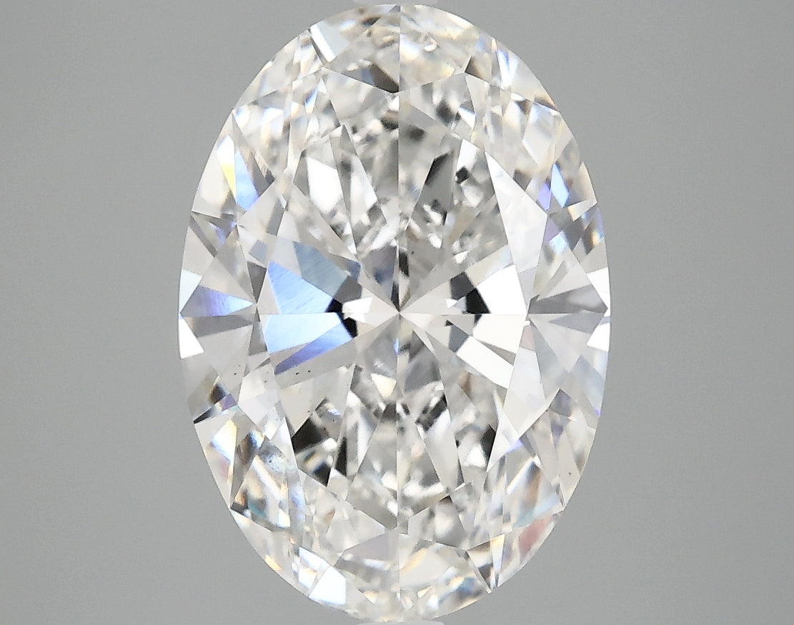 3.94ct Oval, F VS2 — IGI